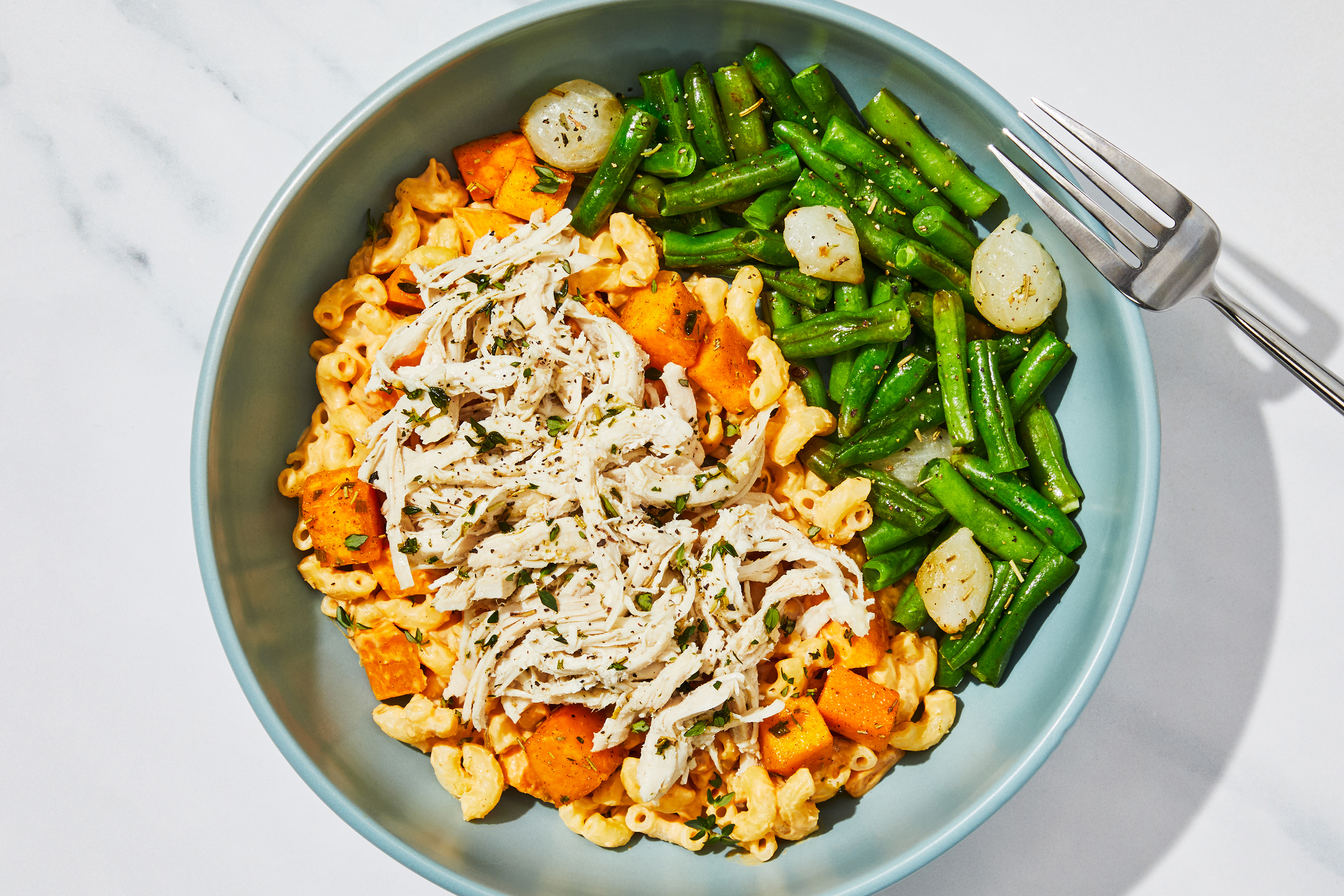 Rosemary Chicken & Butternut Squash Macaroni