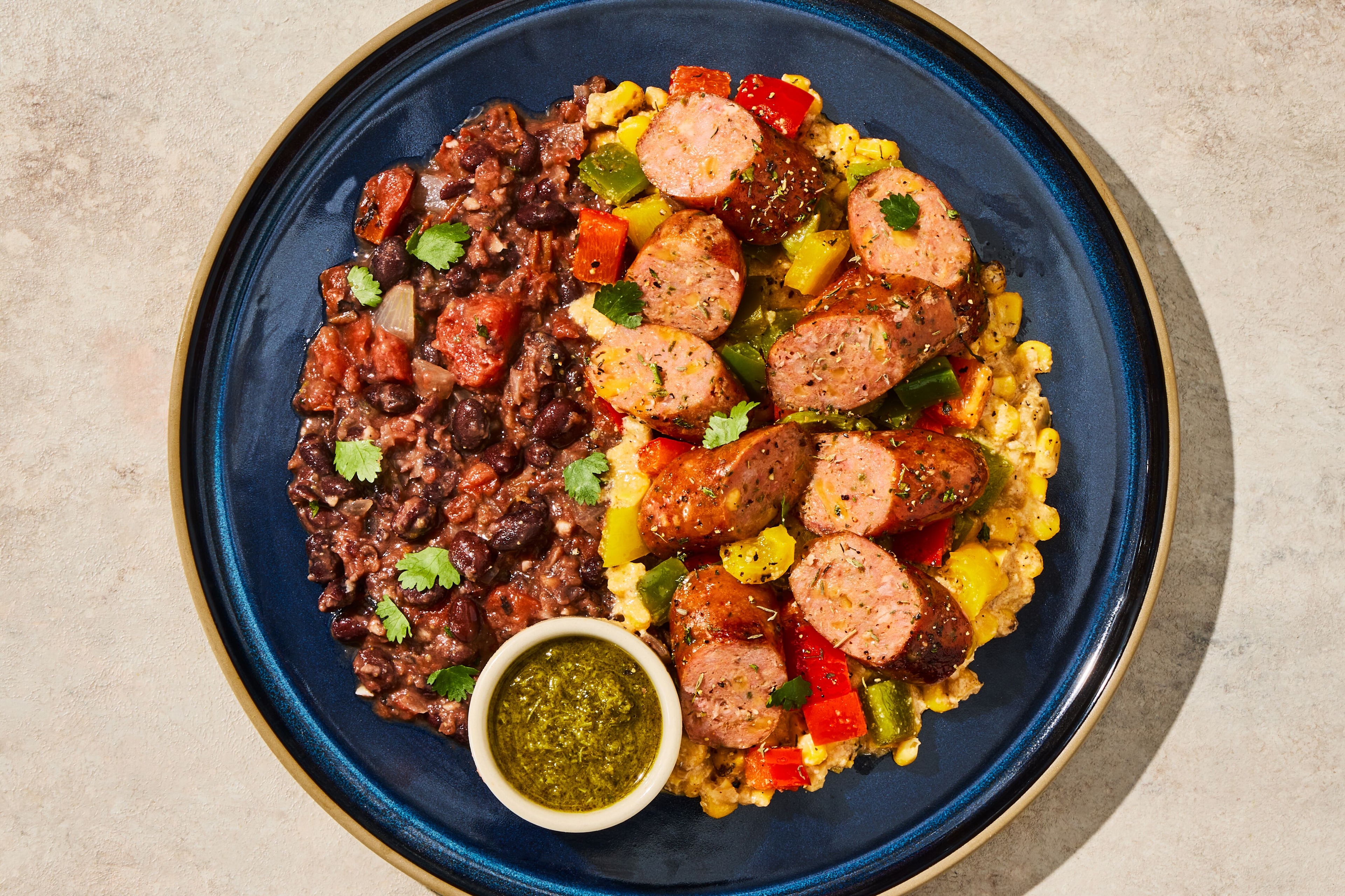 Elote Corn Bison-Pork Sausage