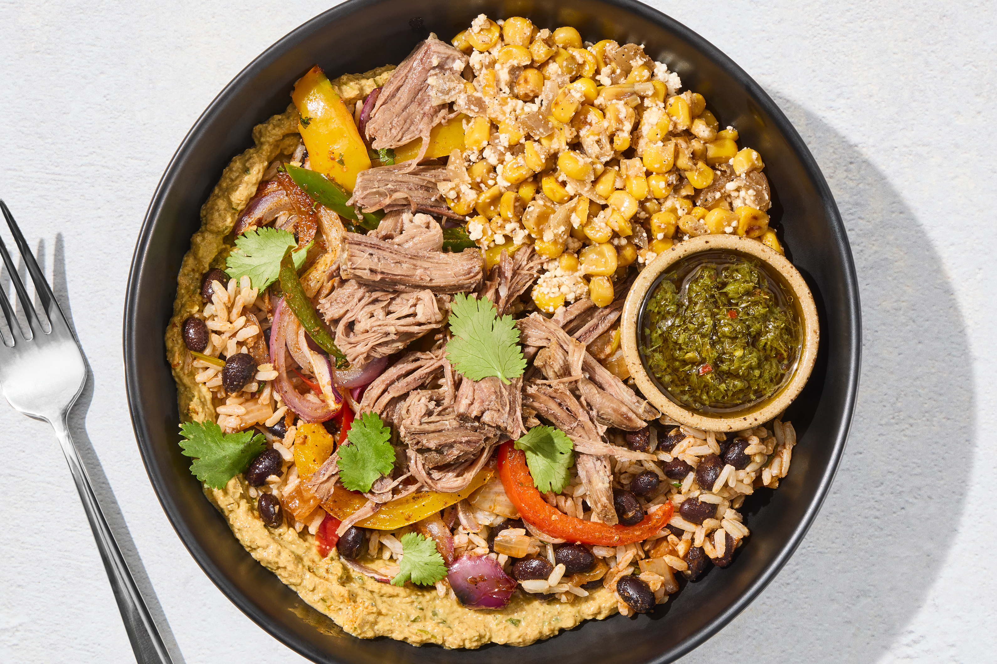 Cilantro Chimichurri Beef Bowl