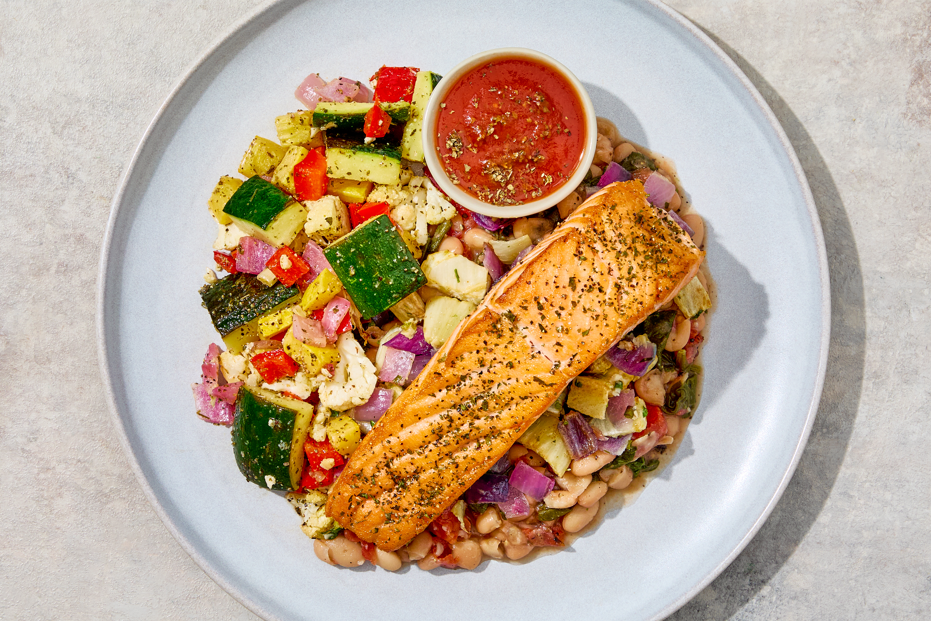 Tomato Fennel Salmon