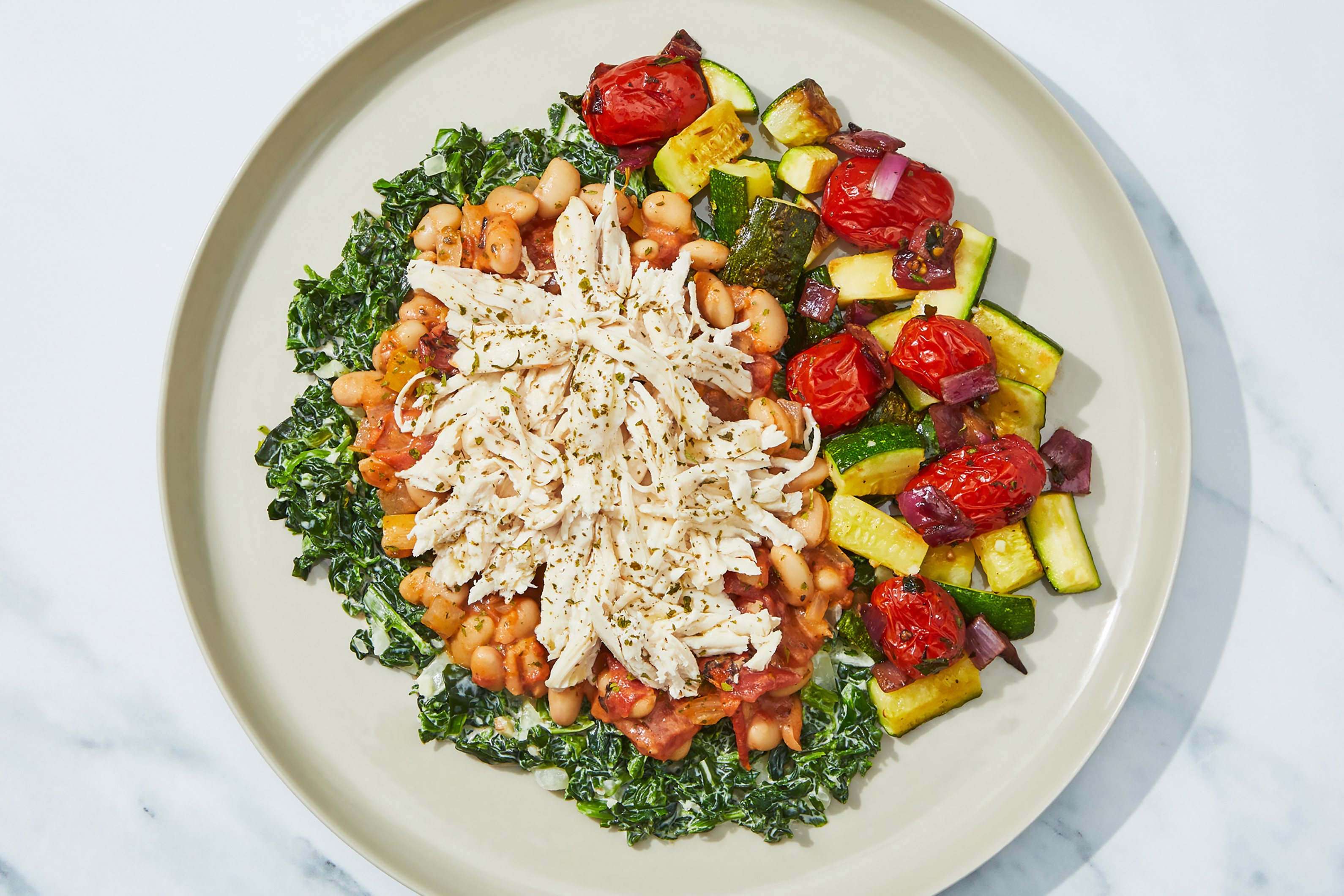 White Bean & Chicken Thigh Bowl