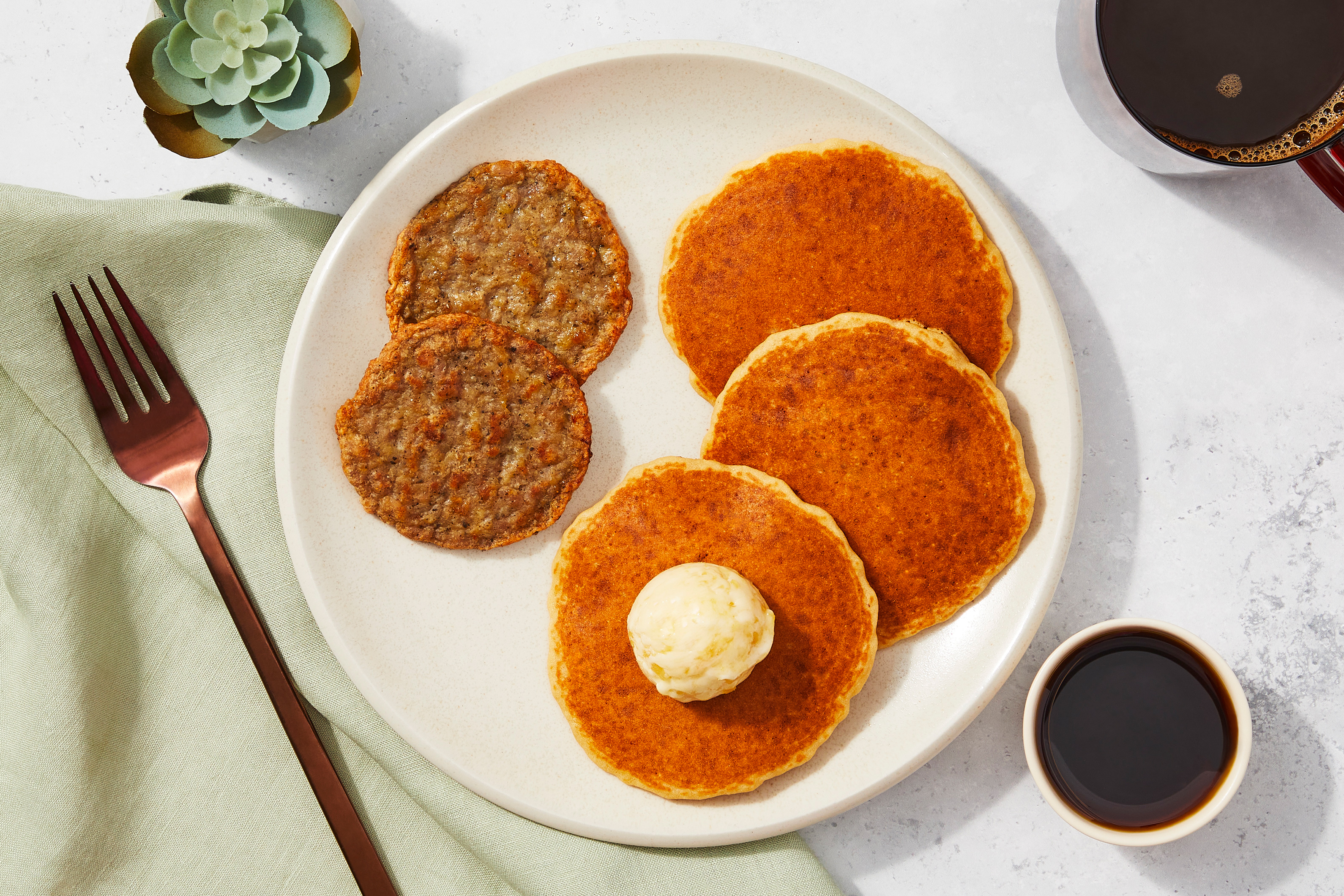 Coconut Protein Pancakes