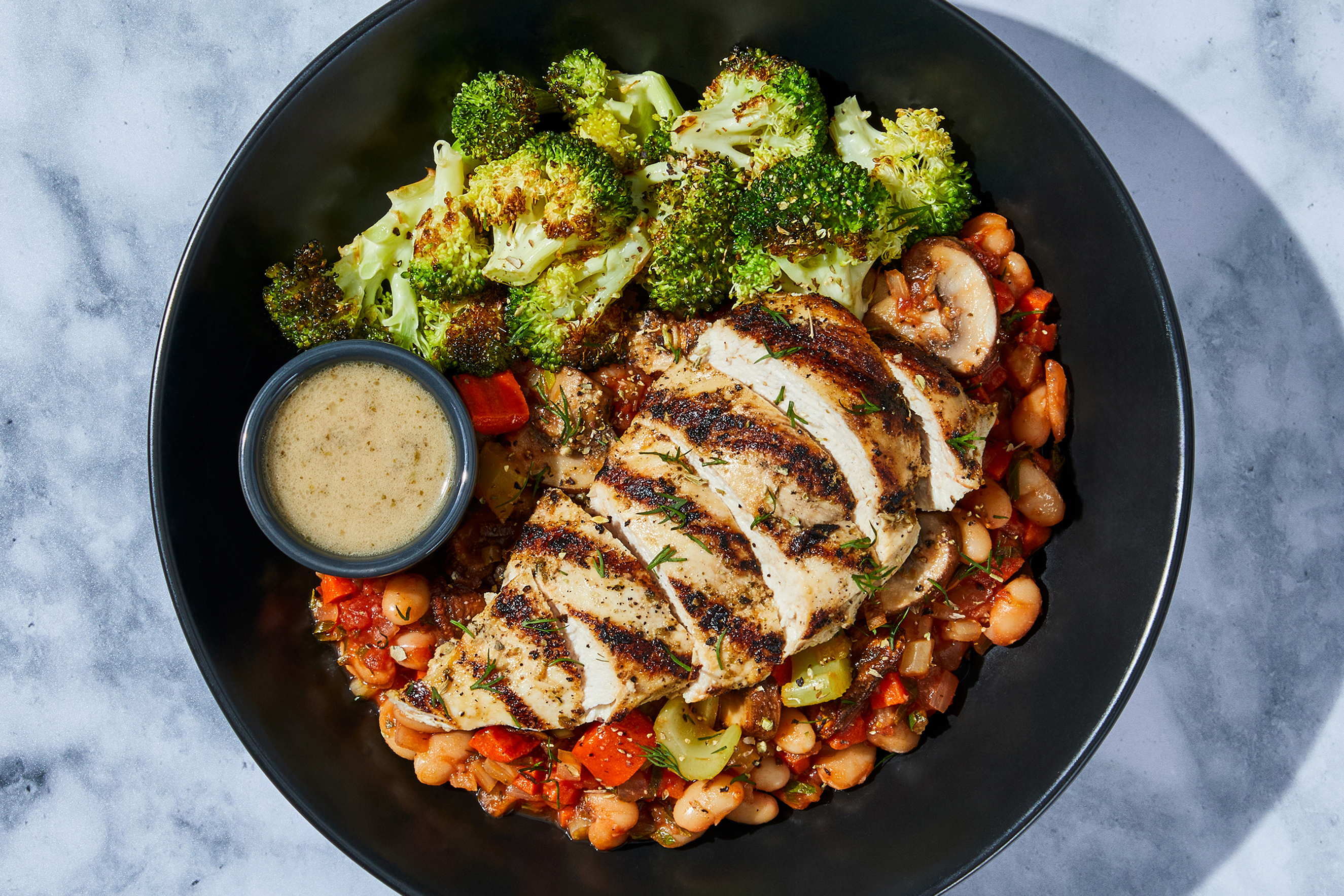 Chicken, Mushroom & White Bean Cassoulet