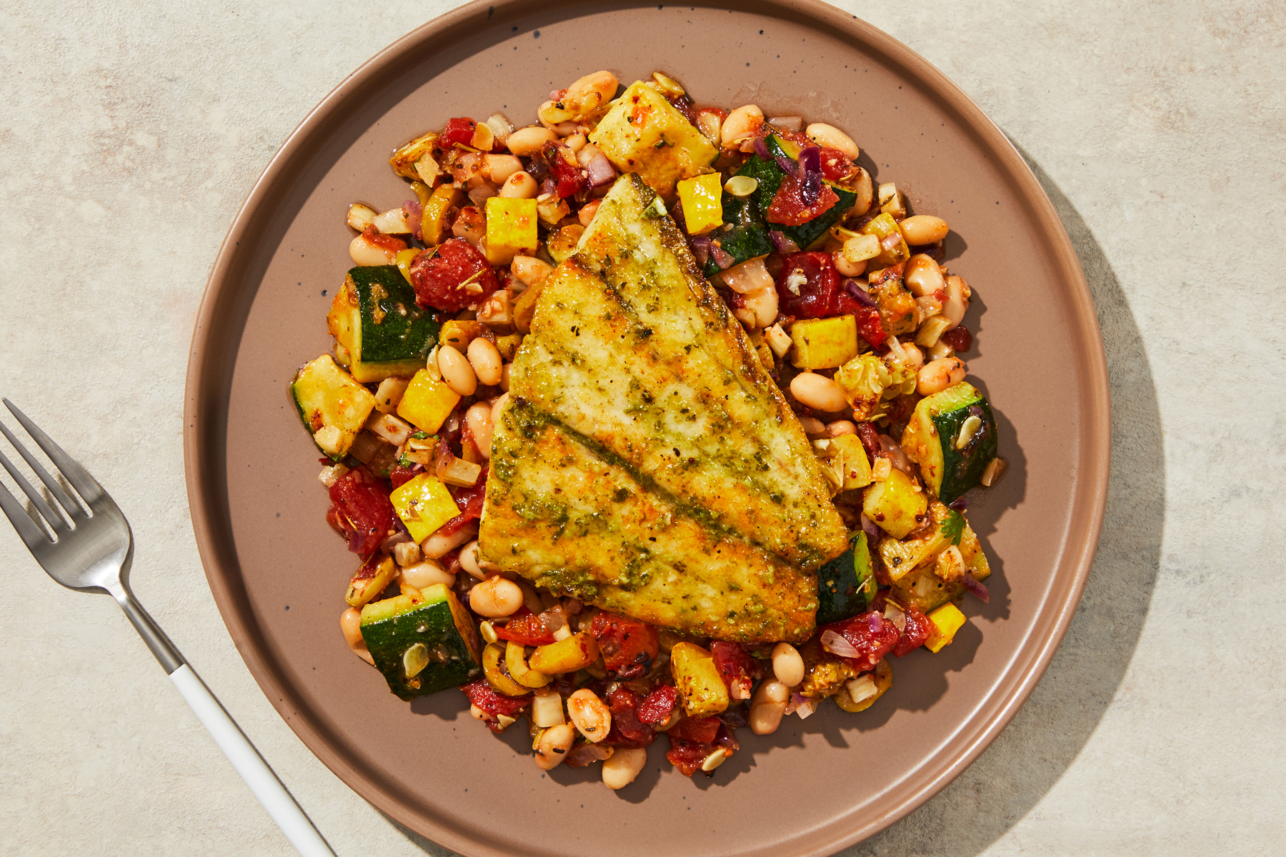 Sicilian Olive & Tomato Barramundi