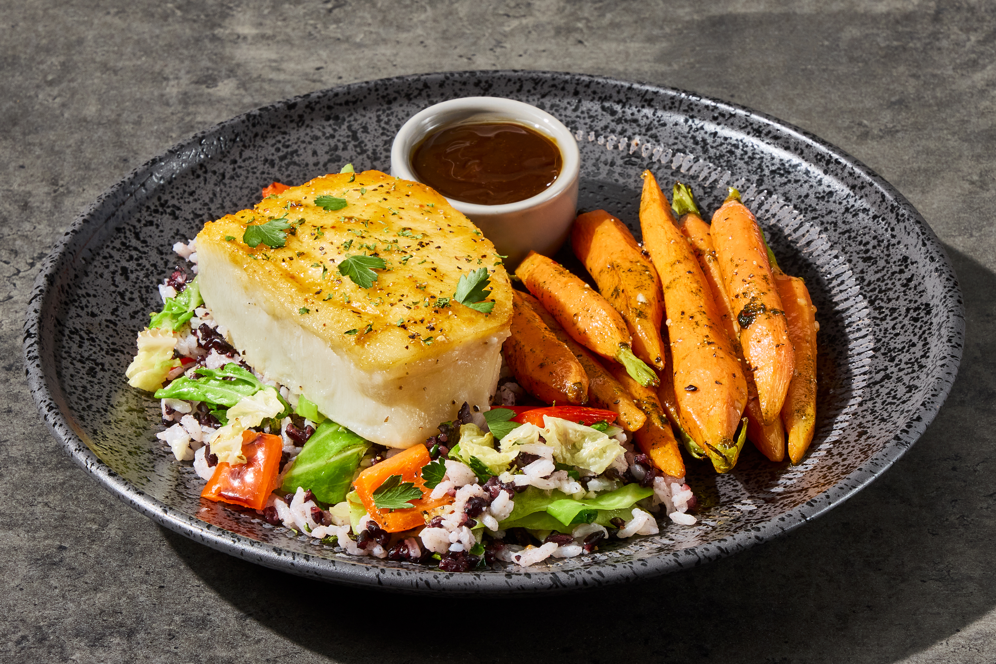 Hoisin Glazed Wild-Caught Sea Bass