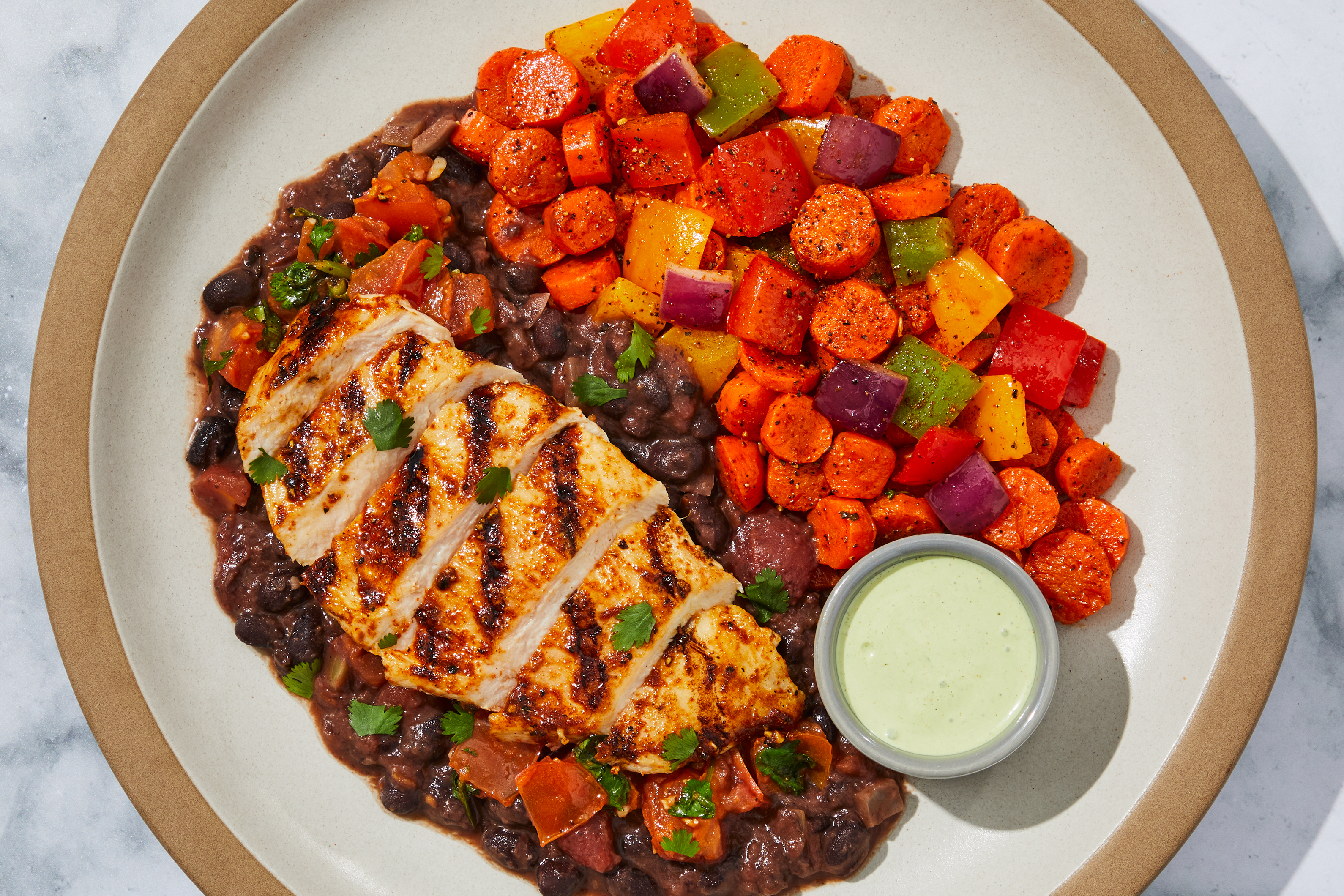 Ranchero Black Bean Chicken