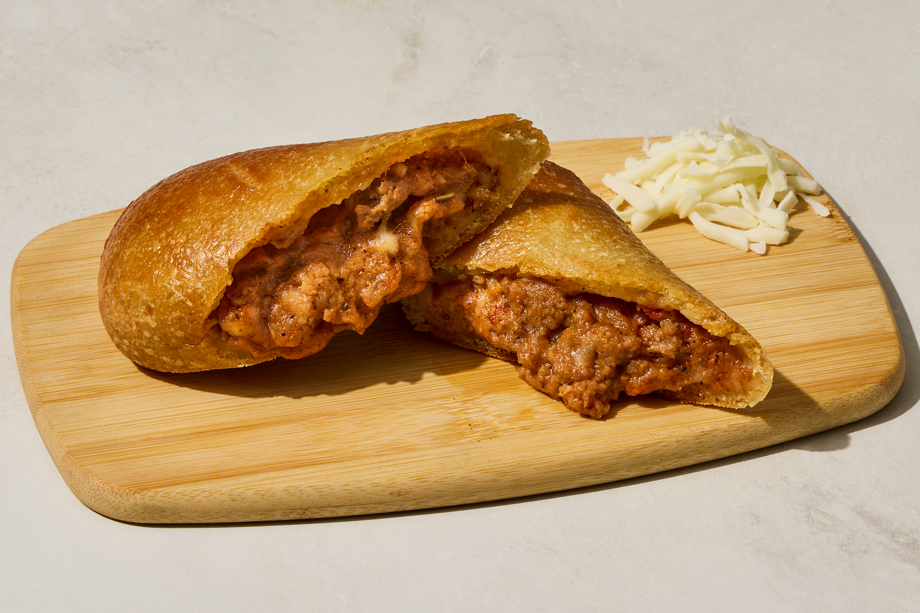 Meatball & Mozzarella Calzone