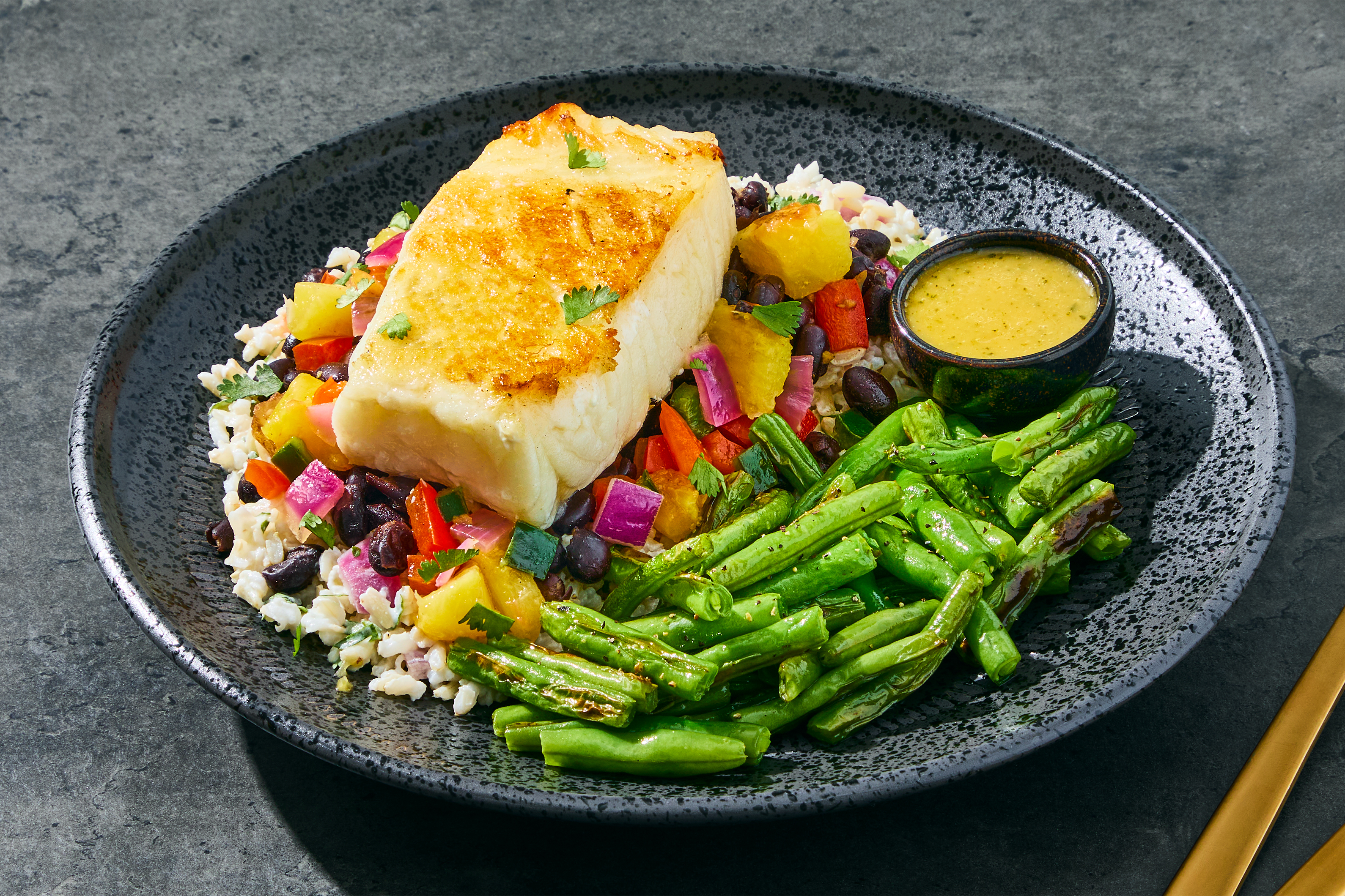 Caribbean Pineapple Wild-Caught Sea Bass