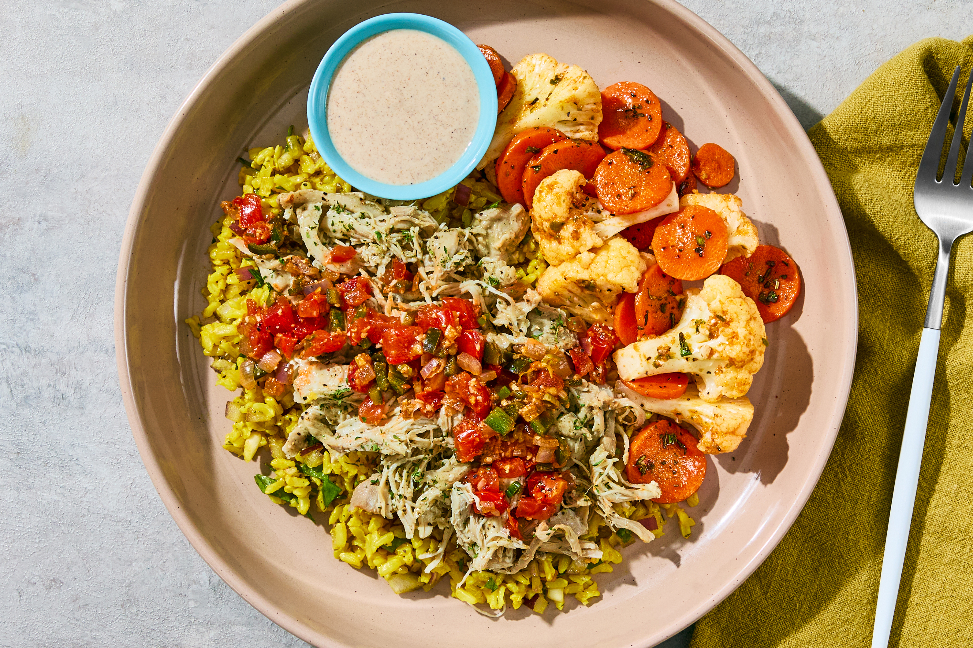 Turkish-Style Chicken Pilaf