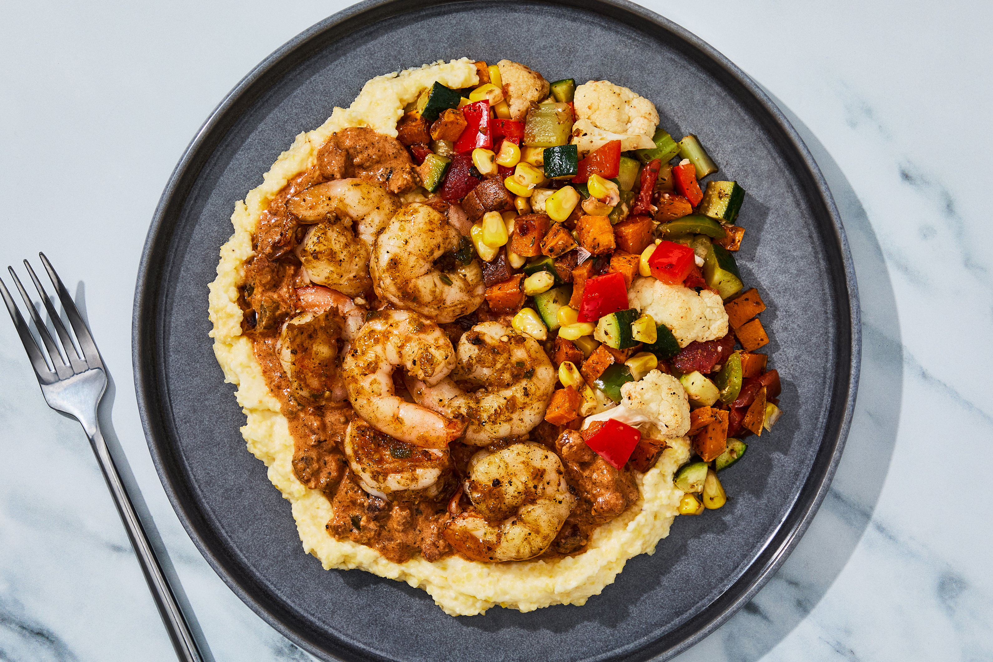 Cajun Shrimp & Andouille Gravy