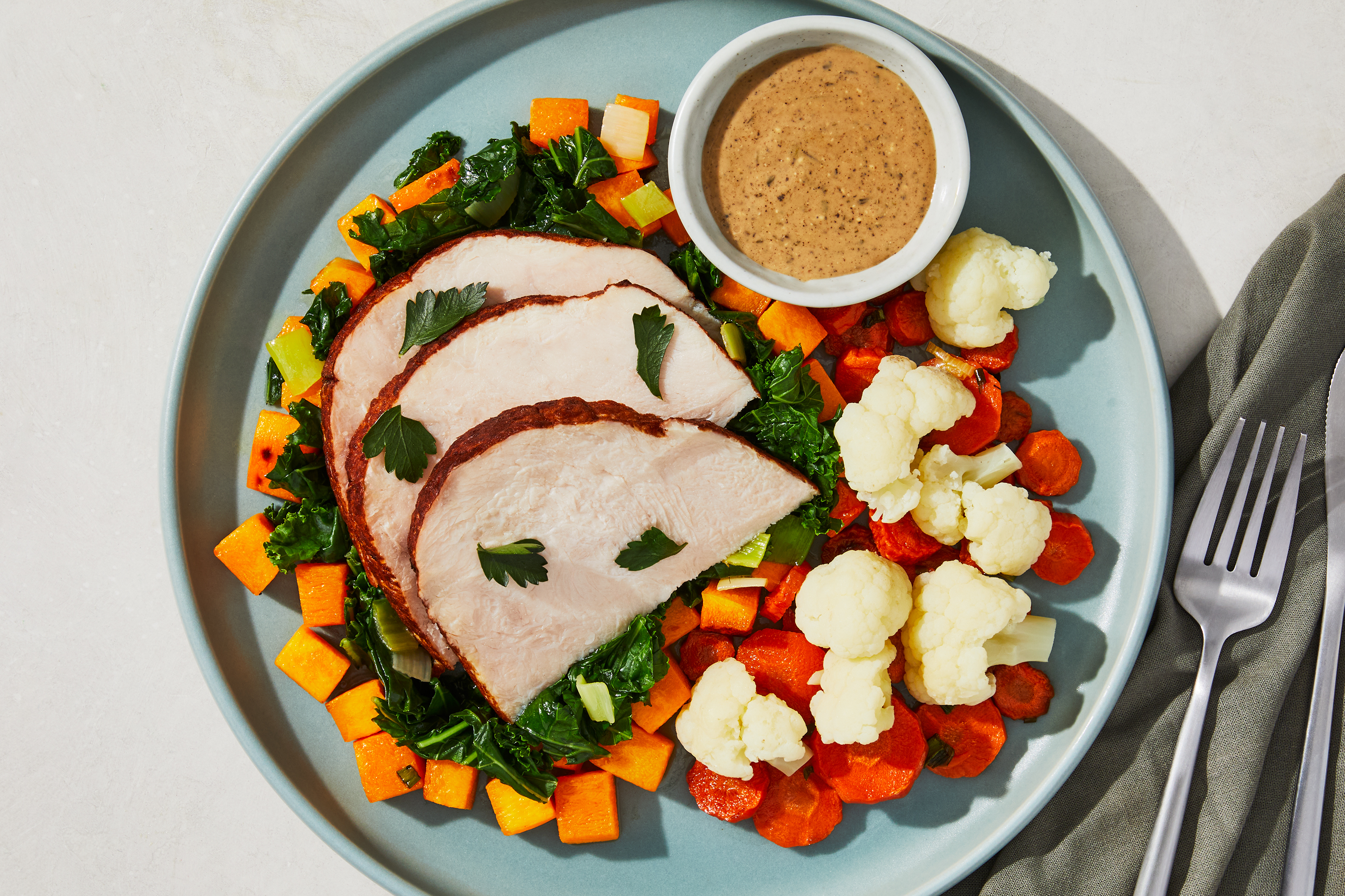 Rosemary Jus Sliced Turkey