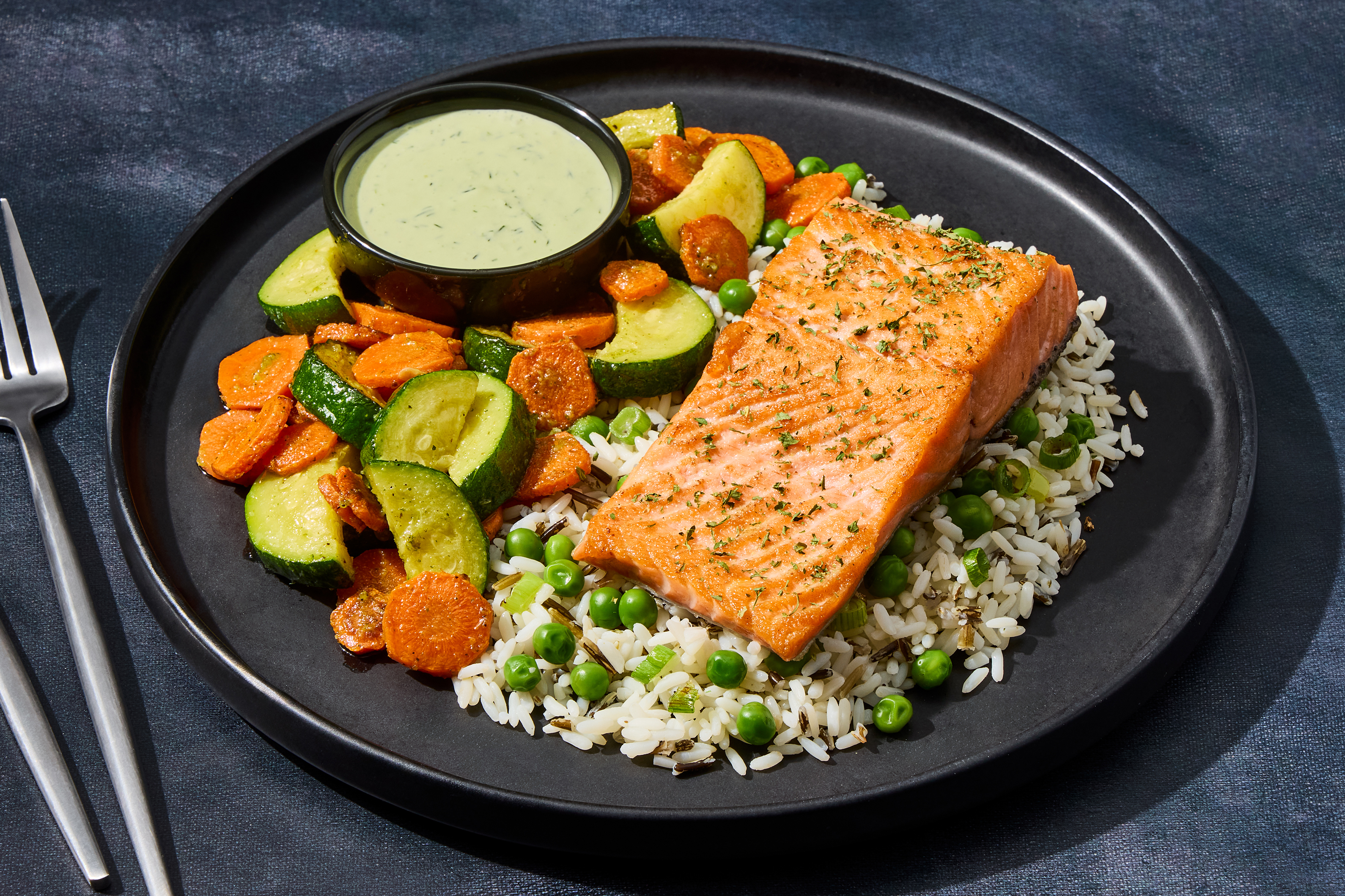 Garlic-Dill Steelhead Trout