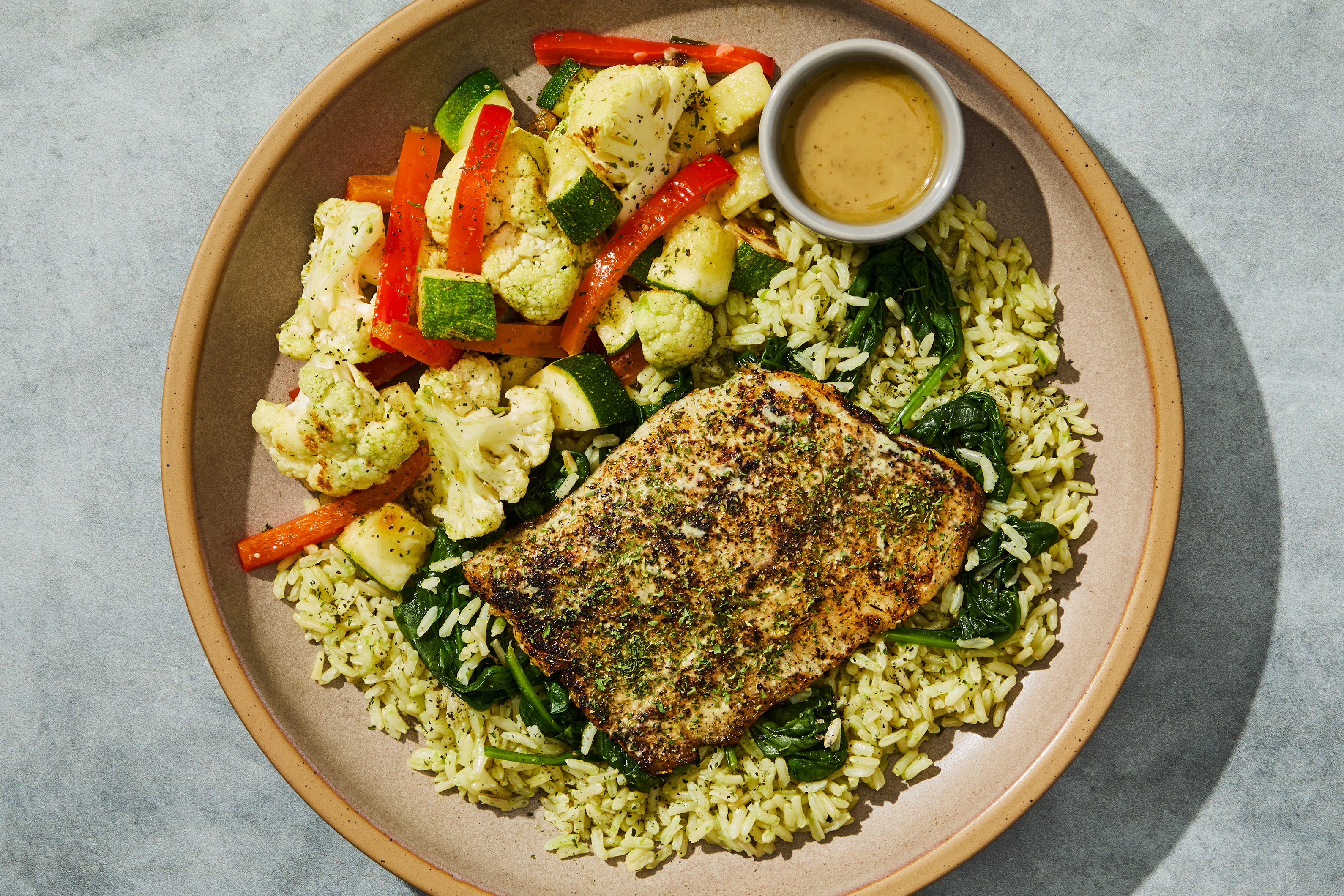 Greek Lemon Dill Barramundi