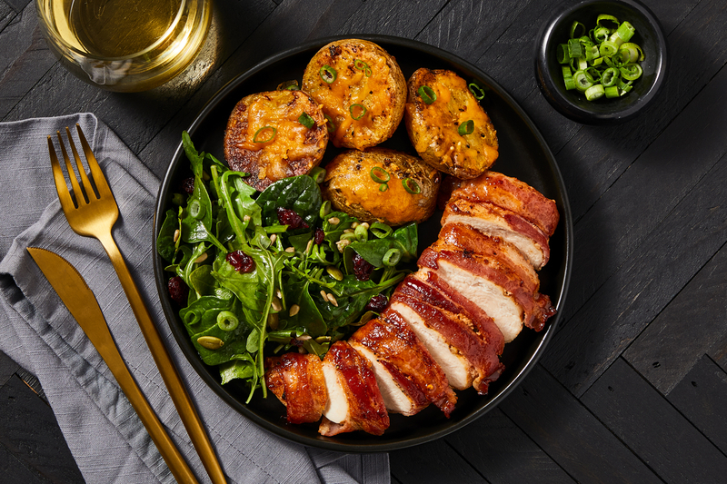 Maple Bacon-Wrapped Chicken