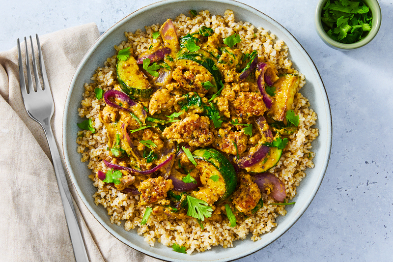 Smart Chicken-Spinach Coconut Curry