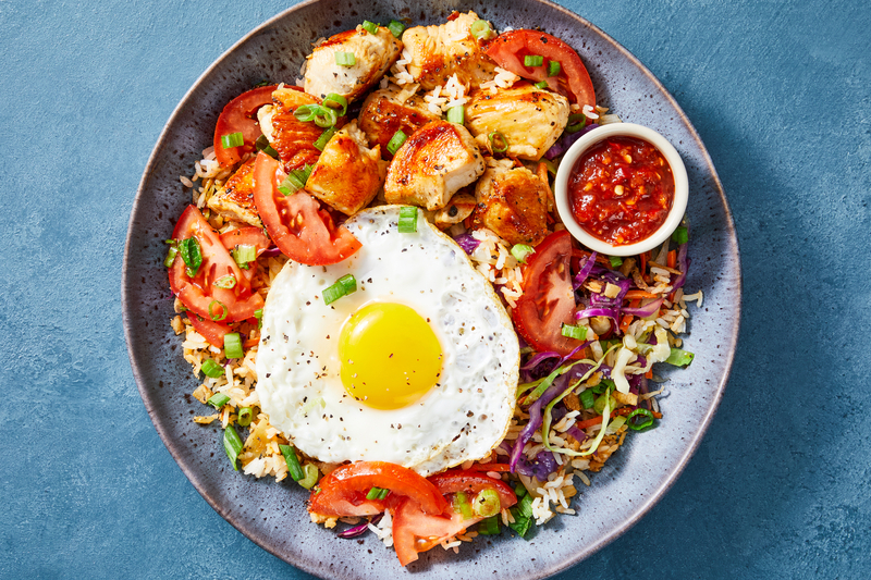 Indonesian-Style Chicken Fried Rice