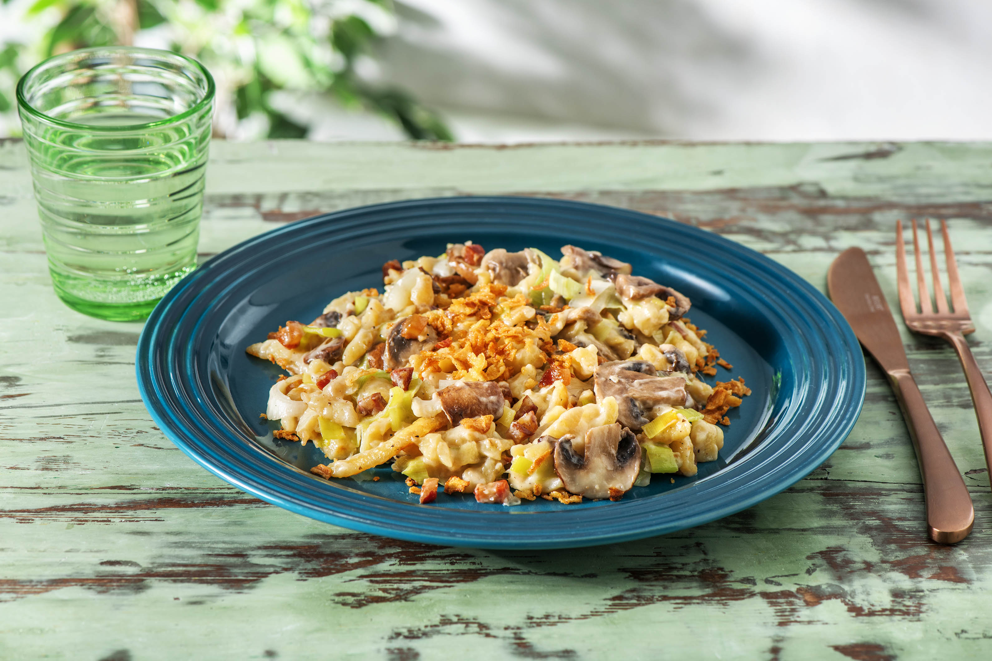 1 Pers. Blitzschnelle Käsespätzepfanne