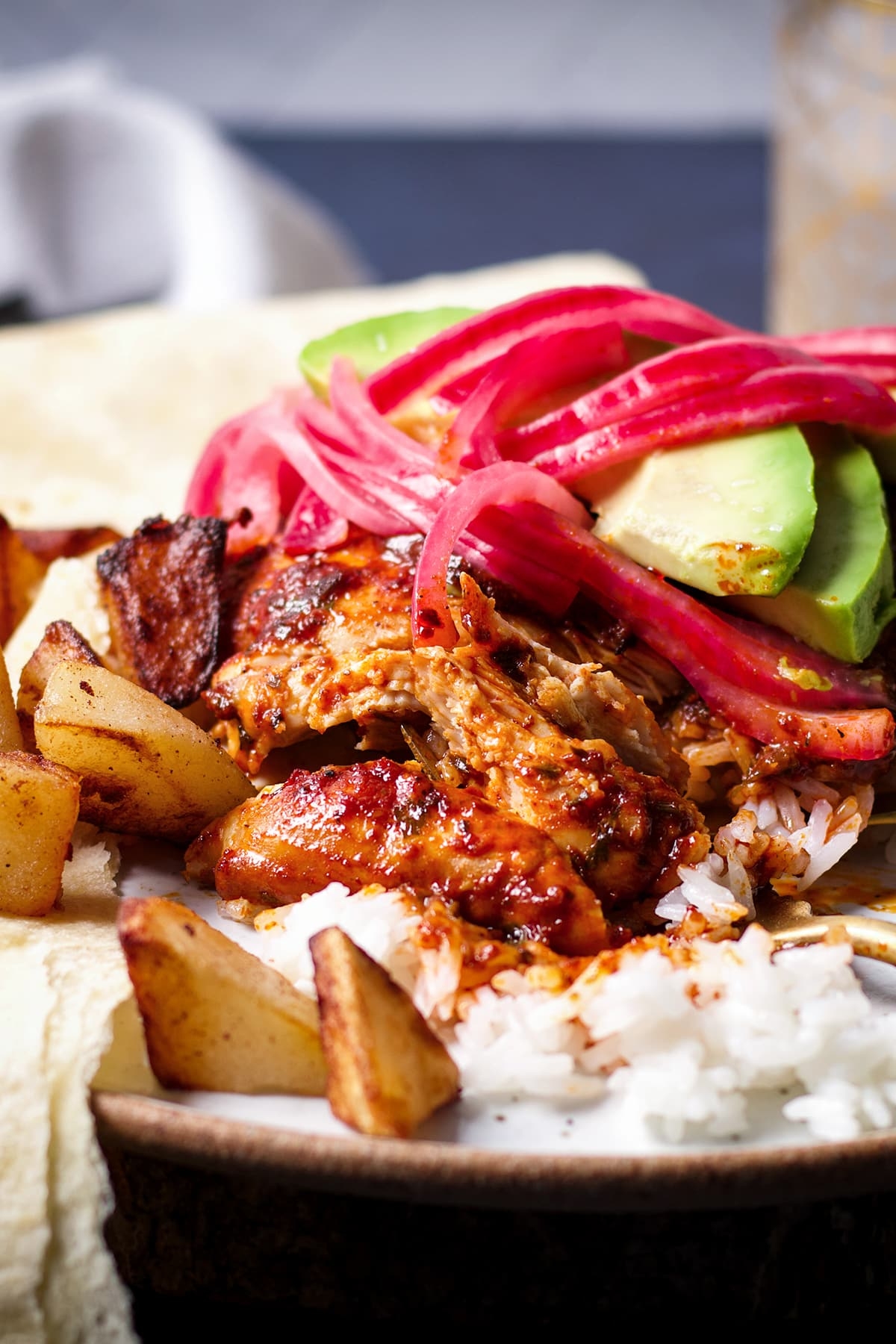 Spicy and Saucy Mexican-Style Chicken Bowls