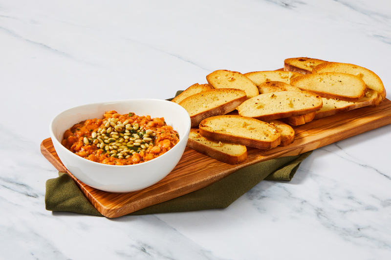 Warm Sun-Dried Tomato and Cannellini Bean Dip