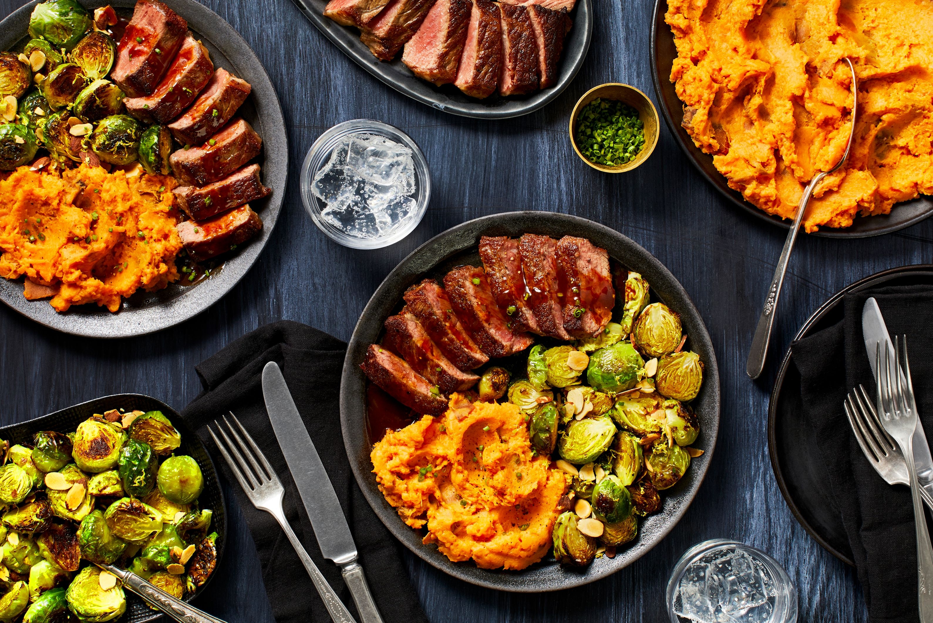 Pan-Seared Sirloin and Savory Demi-Glace Sauce