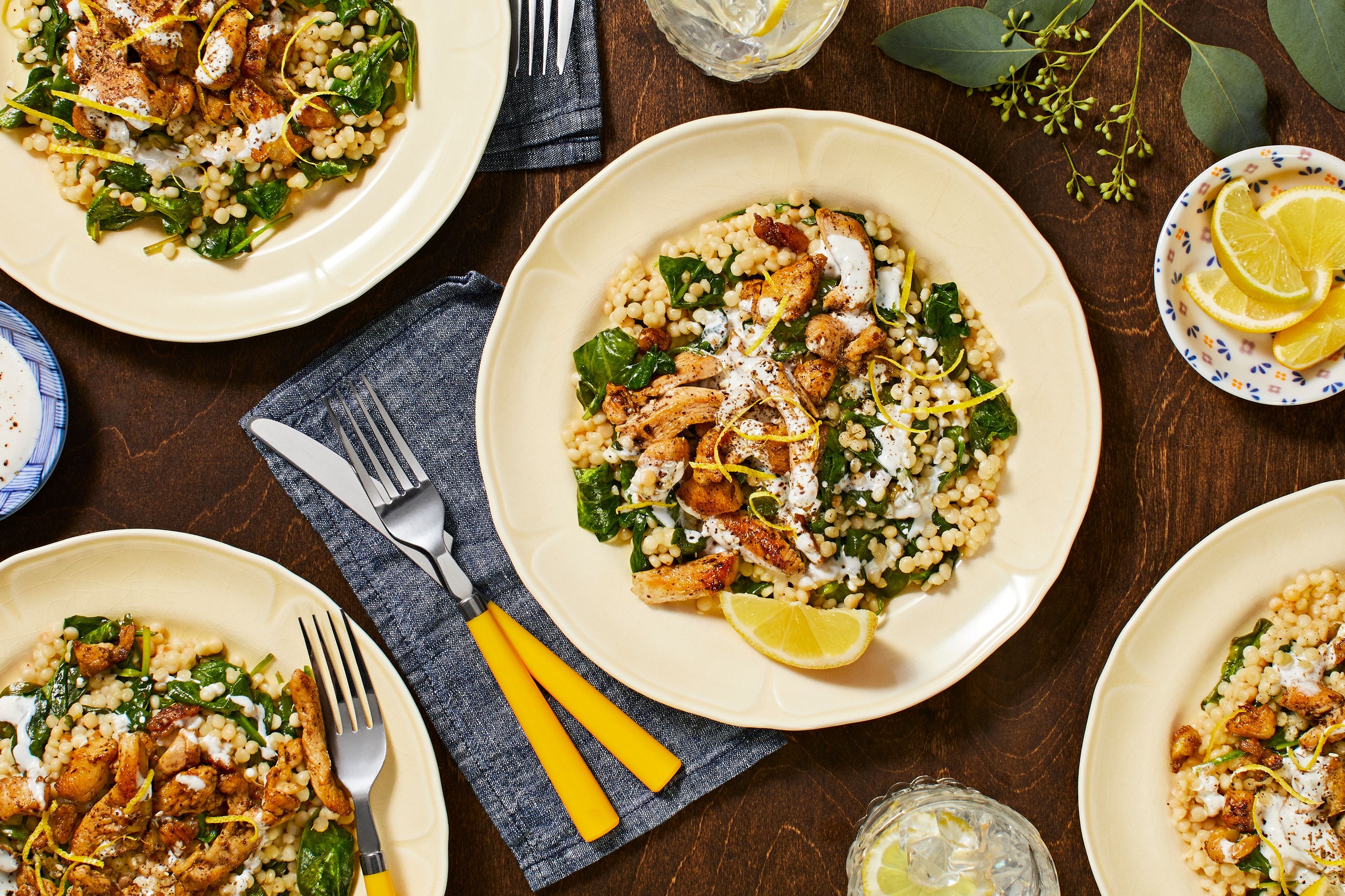 Za’atar Chicken and Couscous