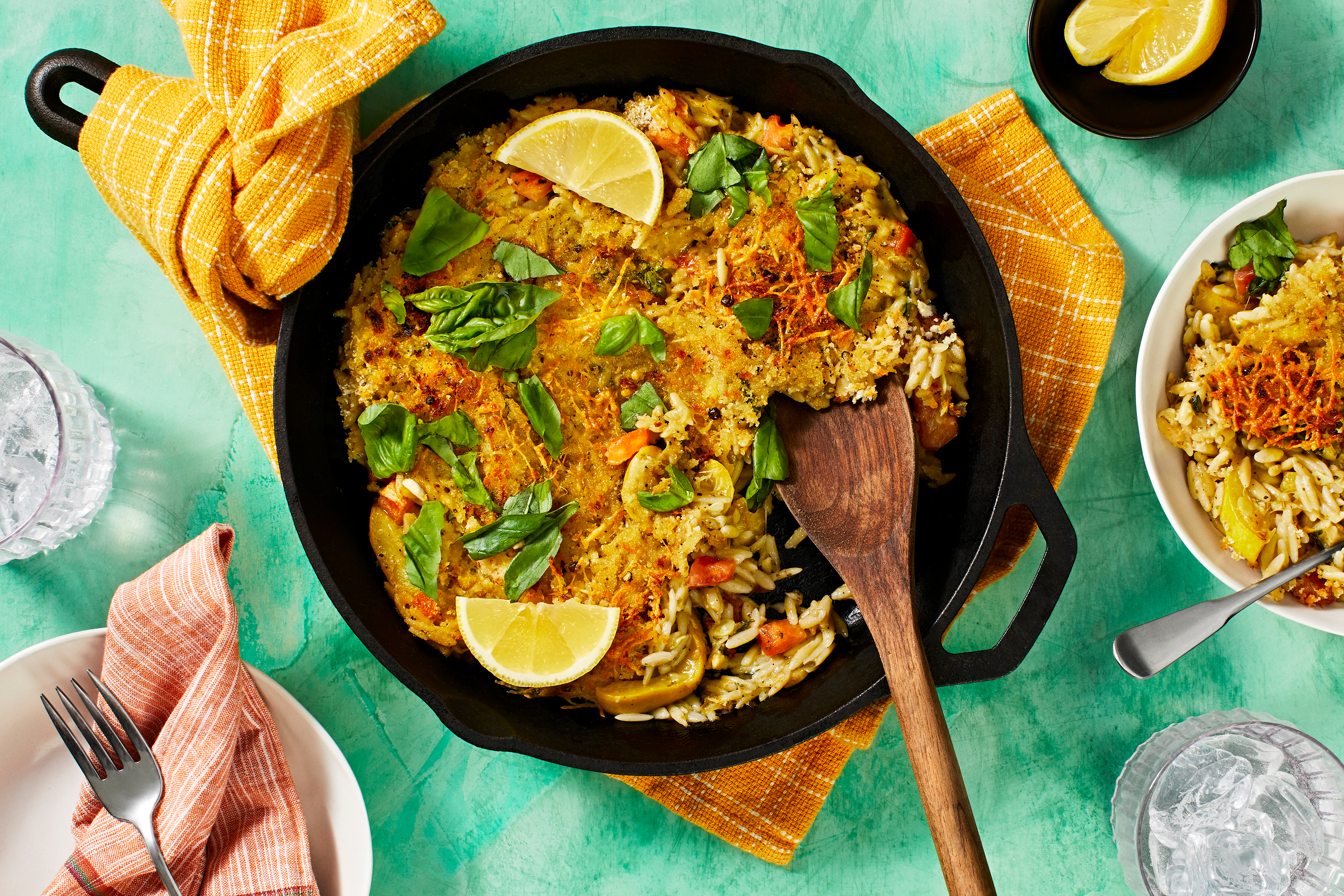 Veggie Pesto Orzotto