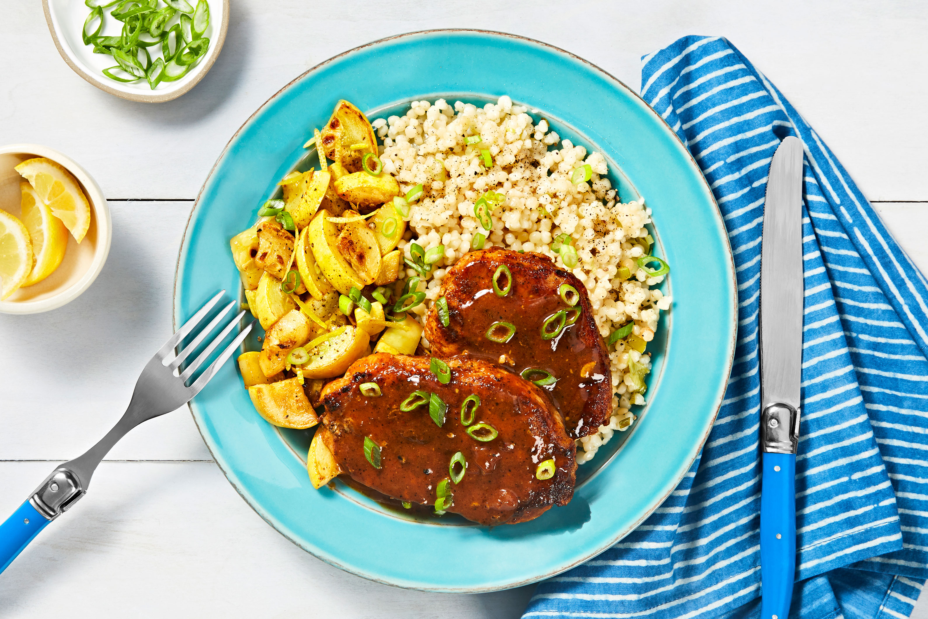 Spice-Rubbed Pork with a Jammy Glaze