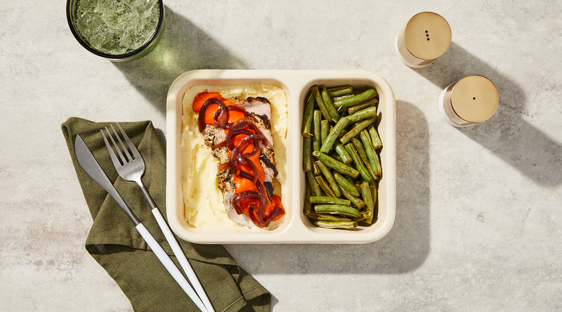 Roasted Red Pepper Pork Tenderloin