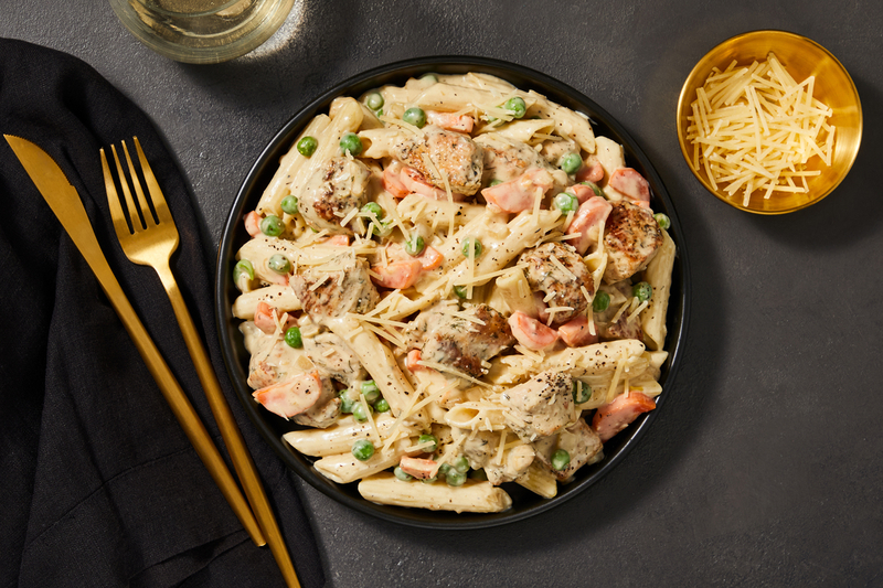 Creamy Organic Chicken Breast Pot Pie-Inspired Pasta