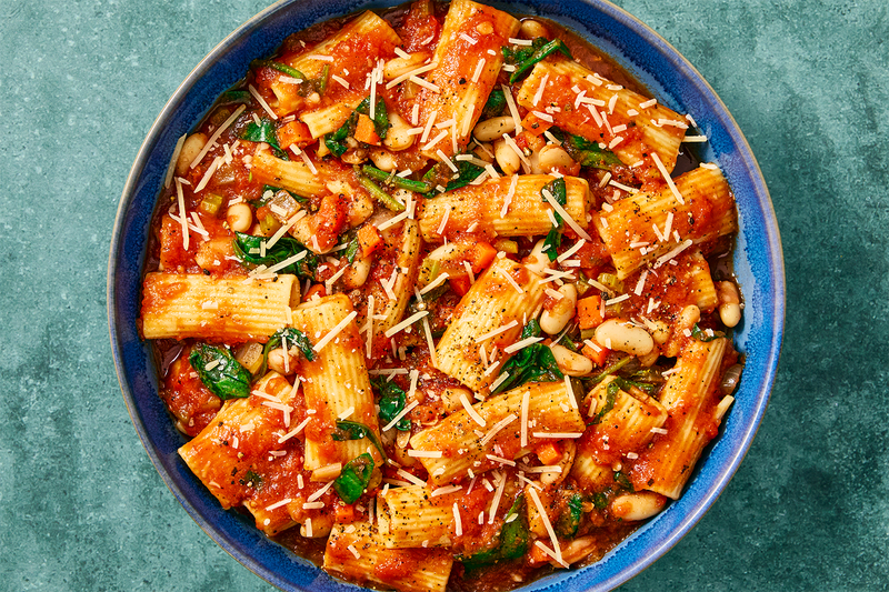 Italian-Inspired Sausage and Pasta e Fagioli