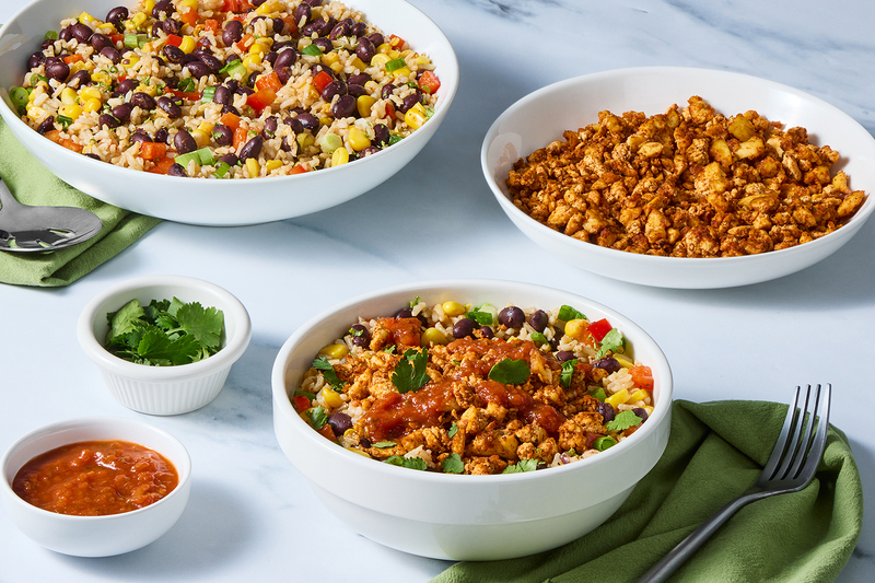 Cowboy Caviar Bean and Rice Salad