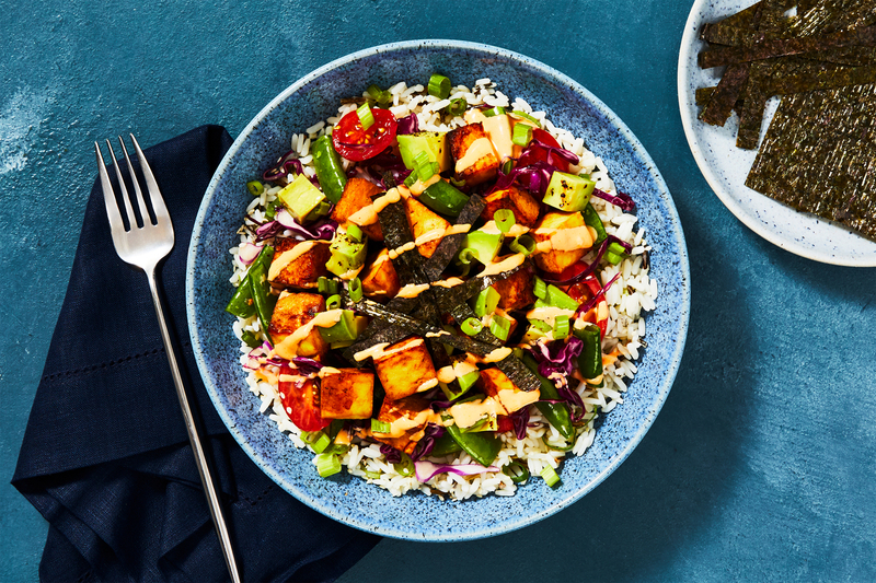 Japanese-Inspired Wild Rice Bowls