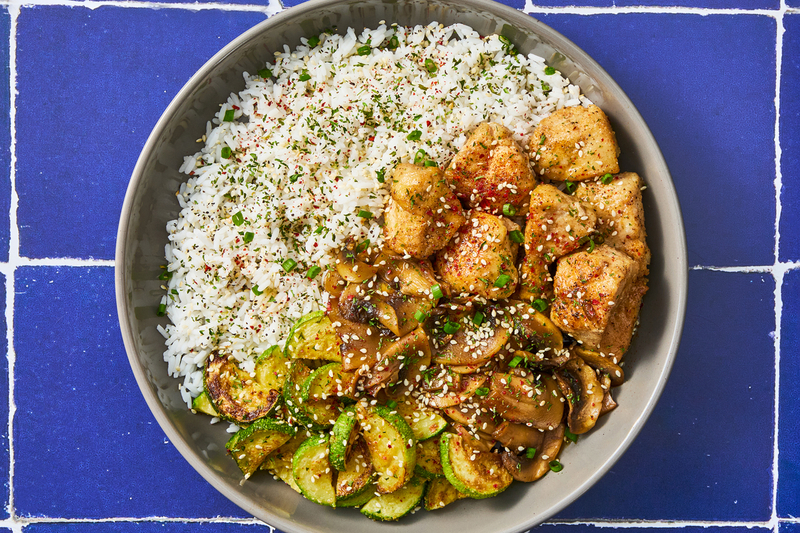 Apricot-Sesame Moo Shu Chicken Thighs