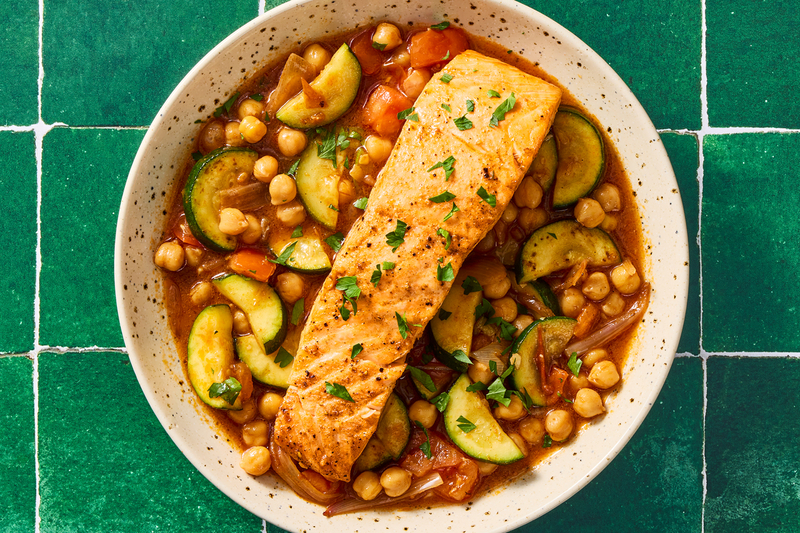 Smart Moroccan-Spiced Poached Salmon