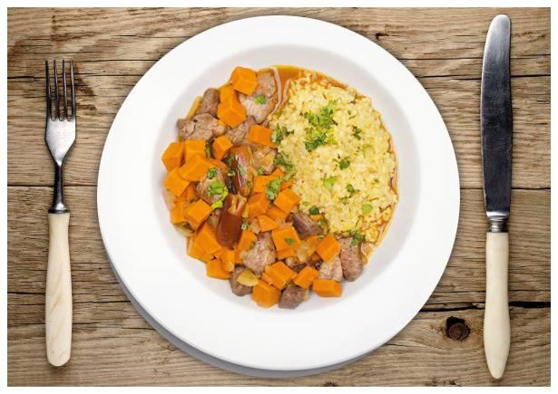 Aromatischer Kalbseintopf