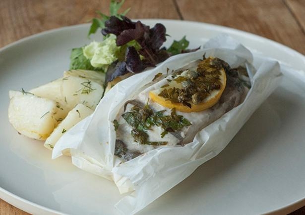 Capers & Lemon Fish en Papillote