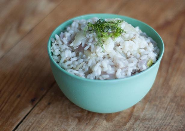 Fennel and Leek Risotto