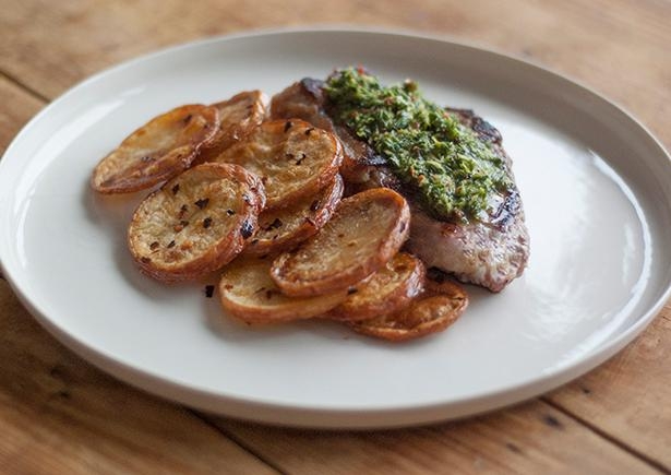 Steak with Chimmichurri