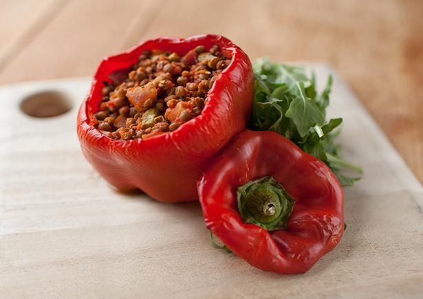 Moroccan Stuffed Capsicum