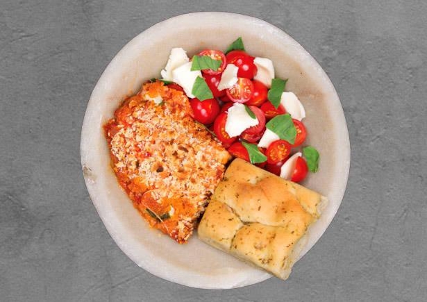 Courgette Parmigiana
