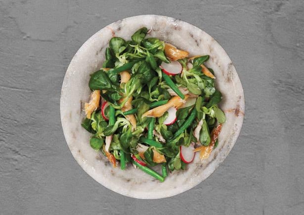 A Simple Smoked Mackerel Summer Salad