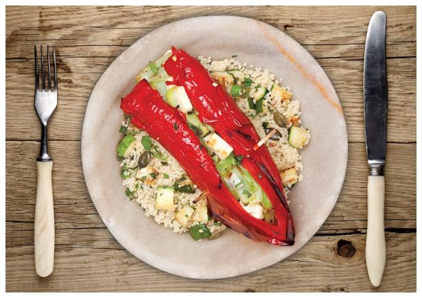 Stuffed Romano Peppers