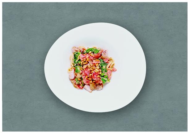 Spicy Linguine with Chicken