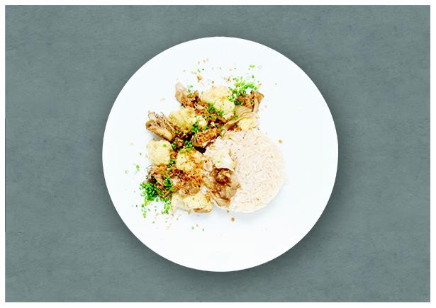 Stir Fried Cauliflower