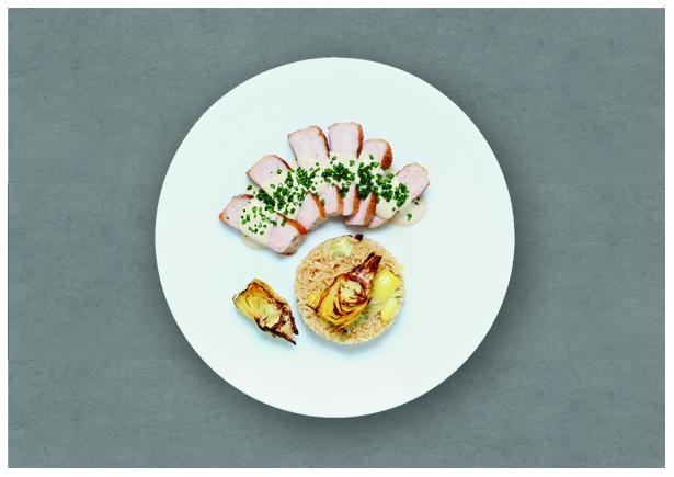 Pork Chops with Dijon-Chive Sauce