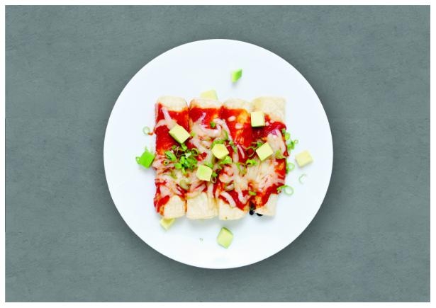 Cheesy Vegetable Enchiladas