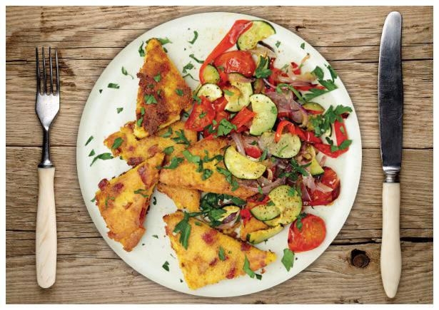 Knusprig-Pikante Polenta-Ecken 