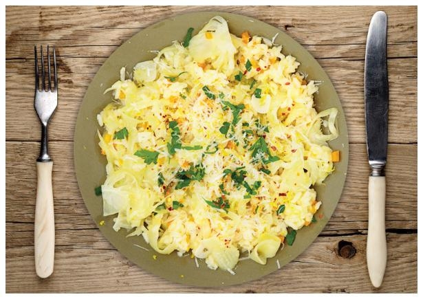 Feines Zitronen-Fenchelrisotto