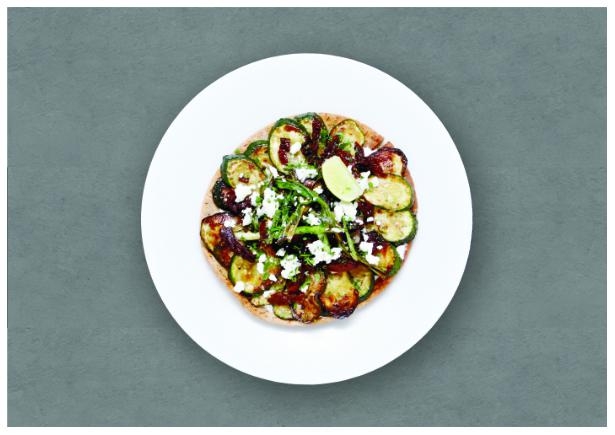 Grilled Vegetable Tostadas