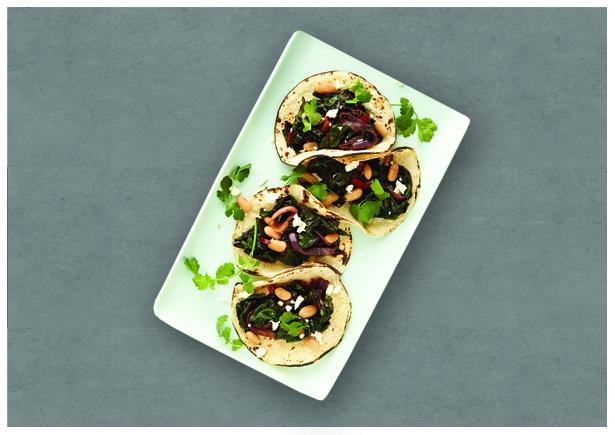 Beans-and-Greens Tacos